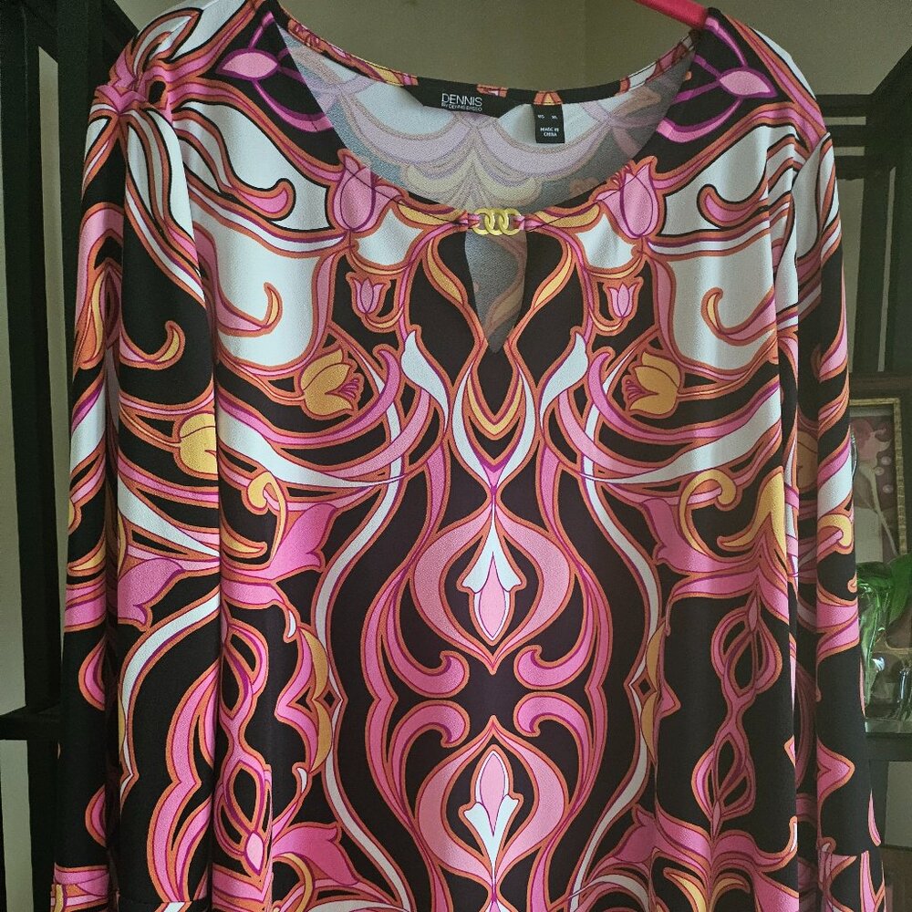 Dennis Basso Retro Clolorful TOP